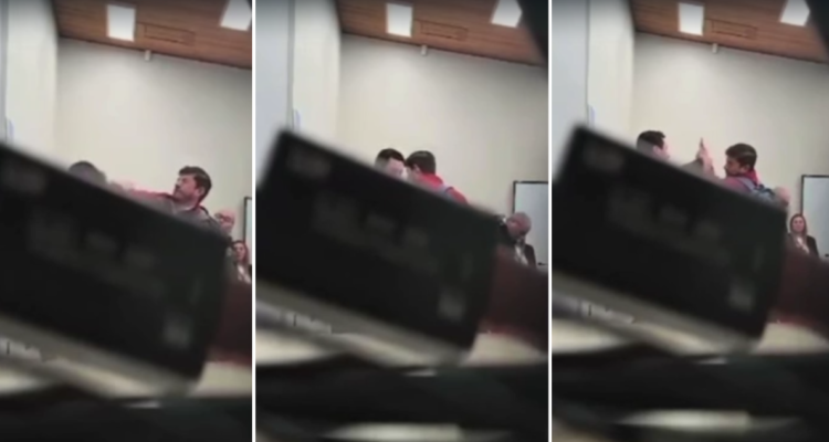 "Ignorante" y "cobarde": concejal de Cabrero increpó a colega y altercado terminó en agresión a golpes