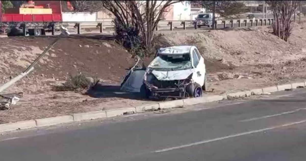 Conductor ebrio volcó en Copiapó y dejó a sus cinco hijos heridos: una niña permanece en riesgo vital