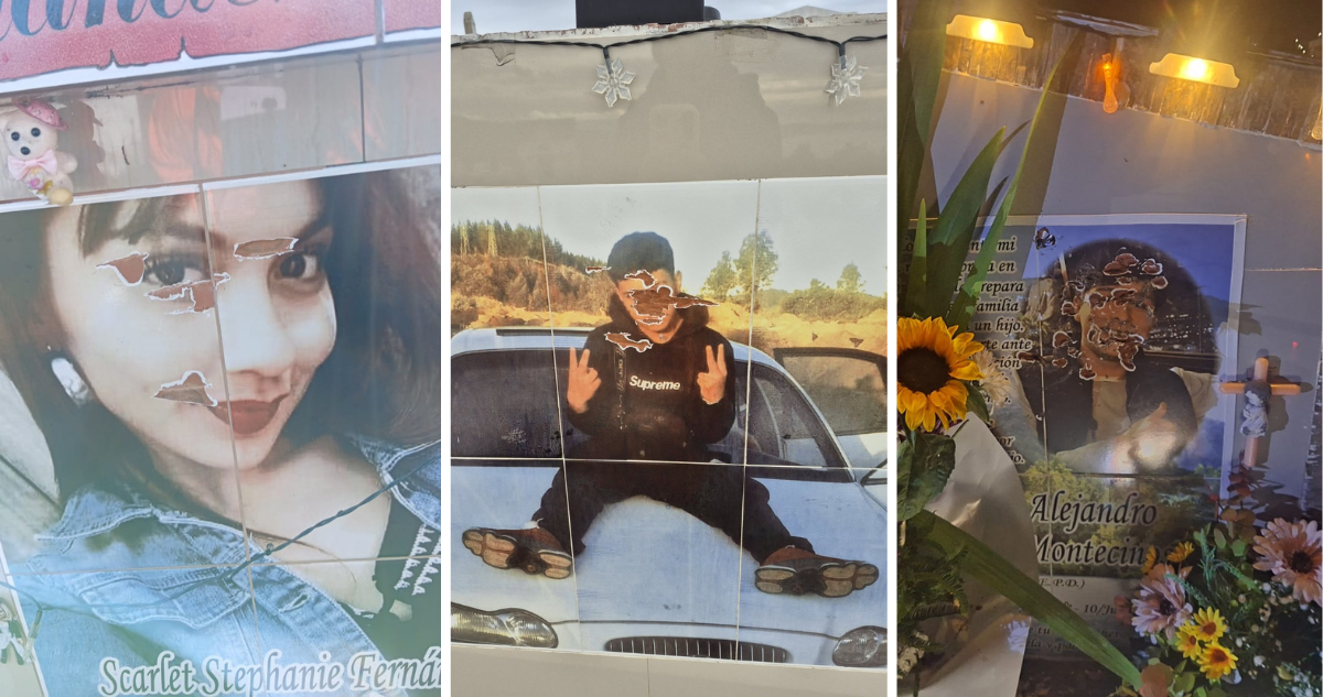 Tras condena por crimen de Jeremy Venegas, vandalizan su tumba y otras dos sepulturas en Lota