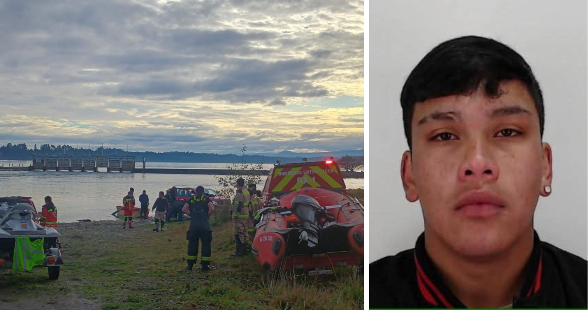 Concentran en río Pilmaiquén búsqueda de joven de 23 años desaparecido en Puyehue