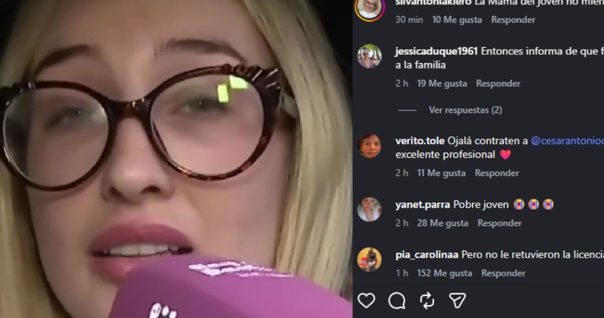 Usuarios lapidan “defensa” de Fran Maira tras acusaciones del papá del joven al que atropelló