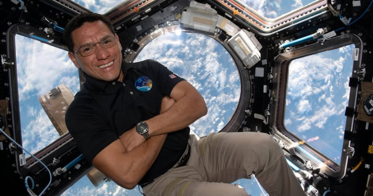 Frank Rubio en la Estación Espacial Internacional (EEI)