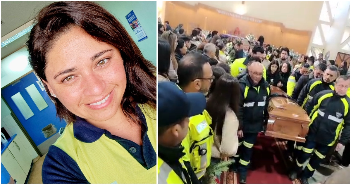 Funeral de enfermera del SAMU que murió en colisión múltiple en Coronel