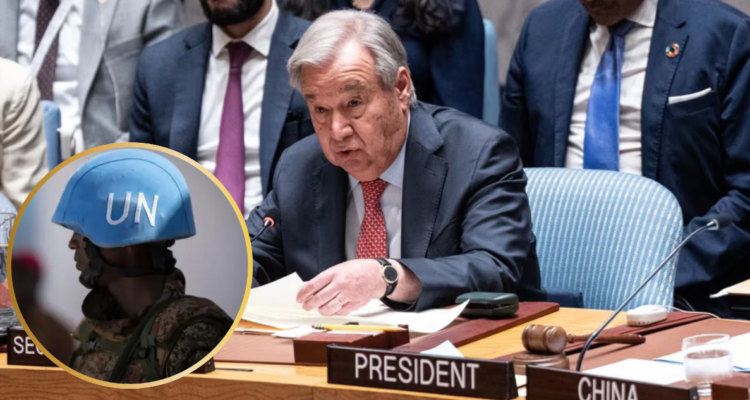 Antonio Guterres por Israel