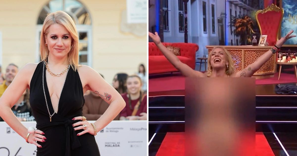 Henar Alvarez Animadora se desnuda en televisión pública española con provocadora reflexión