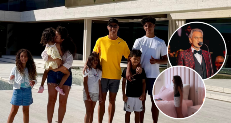 Instagram de Cristiano Ronaldo, Georgina Rodríguez y Andrea Bocelli