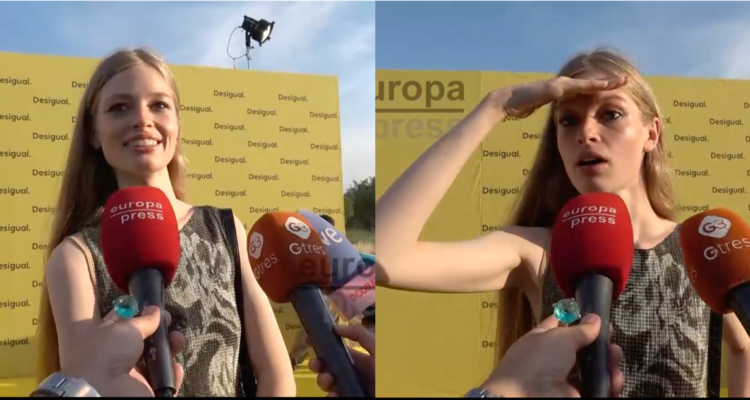 Hija de Elon Musk se incomoda en España