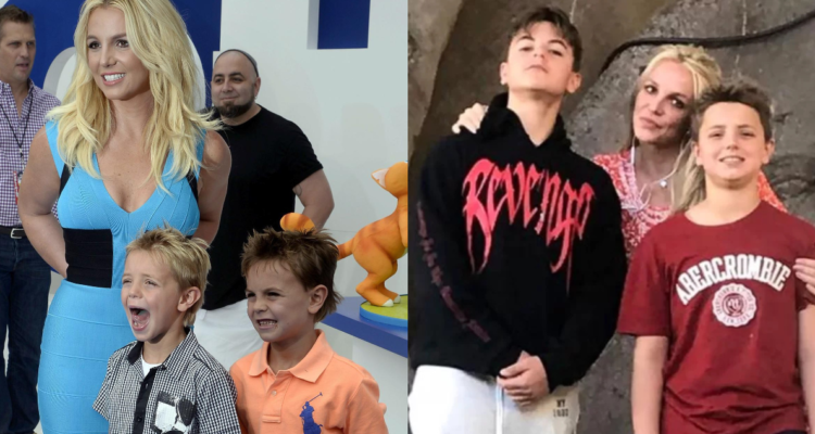Britney Spears y sus hijos