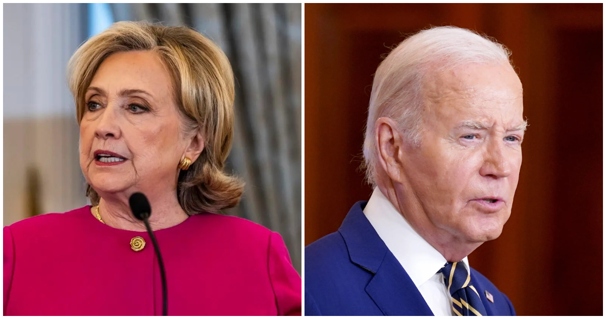 Hillary Clinton y Joe Biden