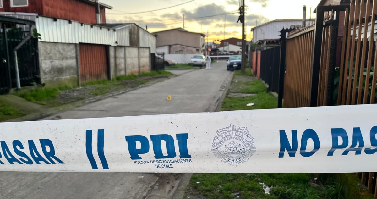 Hombre asesinado en plaza de Valdivia