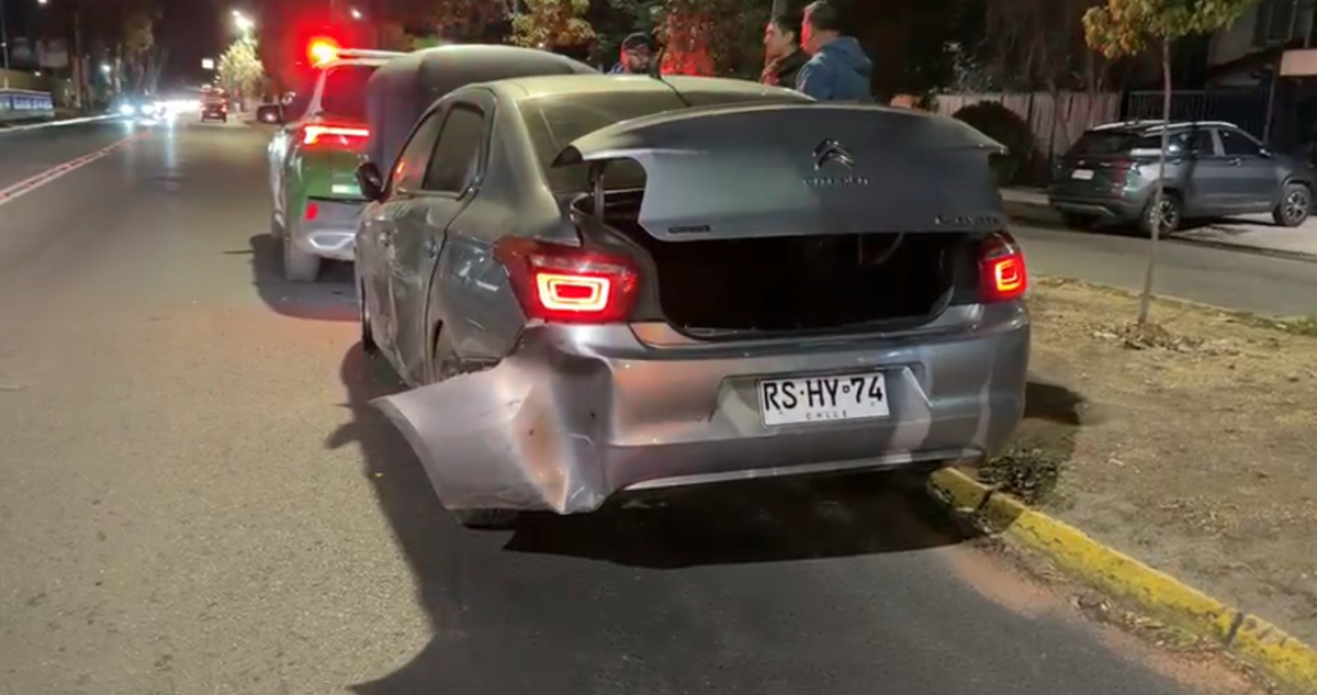 Hombre es detenido en San Bernardo tras huir en auto robado e intentar atropellar a un carabinero
