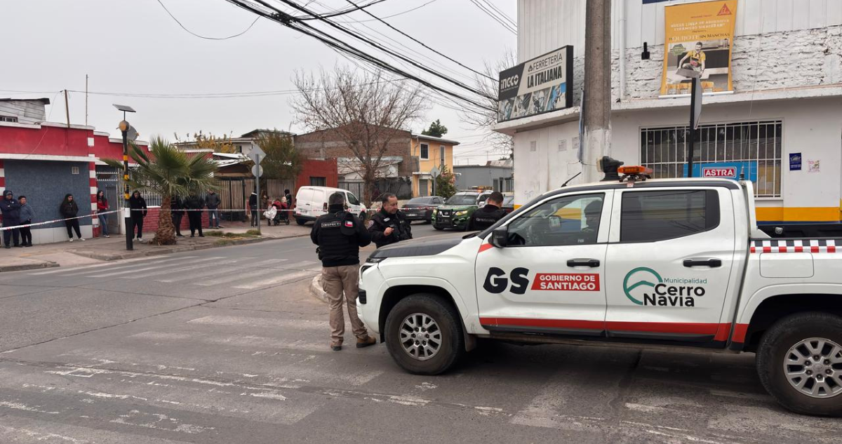 Homicidio en Cerro Navia víctima fue hallada con múltiples impactos balísticos en el cuerpo