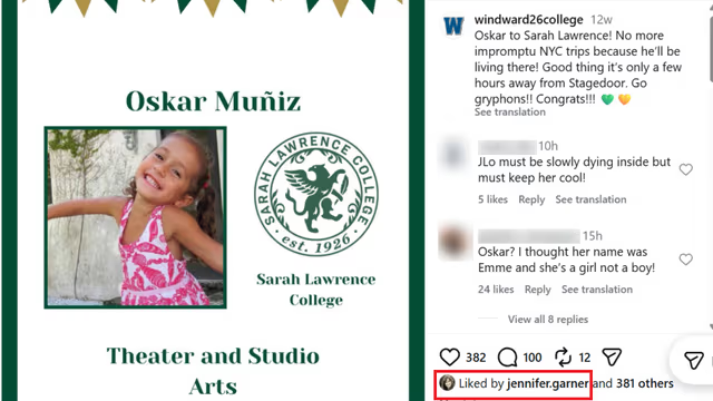 Publicación de Emme Muñiz con su cambio de nombre a Ozkar