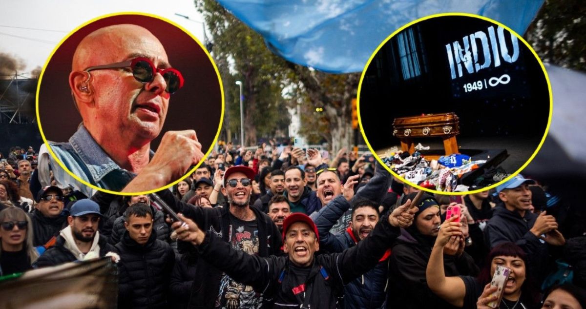 Por qué el Indio Solari es tan importante en Argentina: familia pidió cerrar el velorio