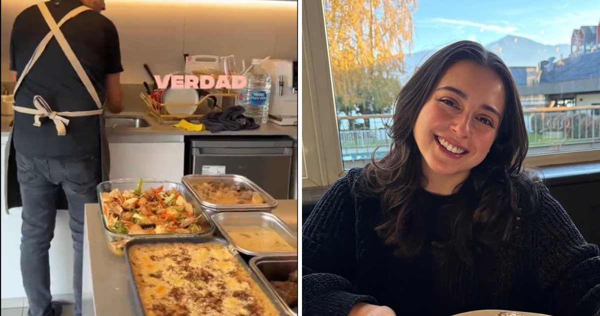 Influencer Dianella Coppo en referencia a Chef Privado