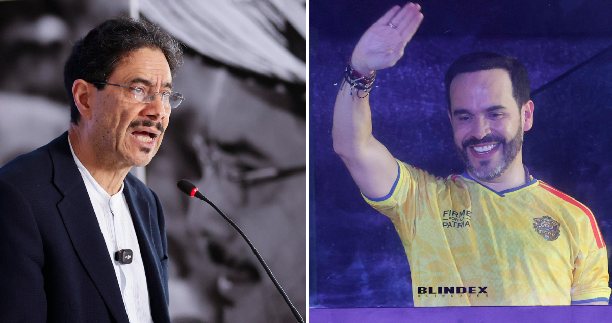 Iván Cepeda y Abelardo de la Espriella