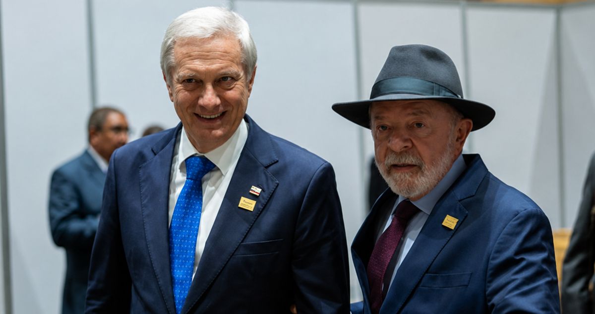 Kast se reúne con Lula para abordar cooperación económica, de seguridad y la relación bilateral