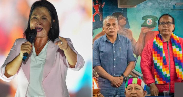 Fujimori acusa a Sánchez de estar hipotecado a Castillo y Antauro Humala: "Será un gobierno de los 3"