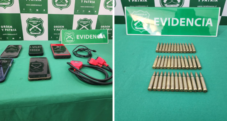 Cedidas por Carabineros