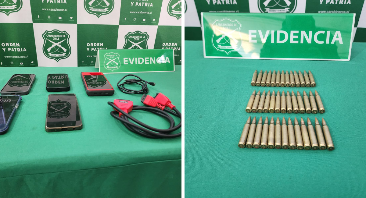 Cedidas por Carabineros