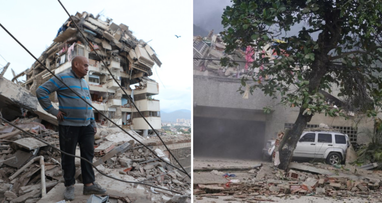 Destrucción en La Guaira