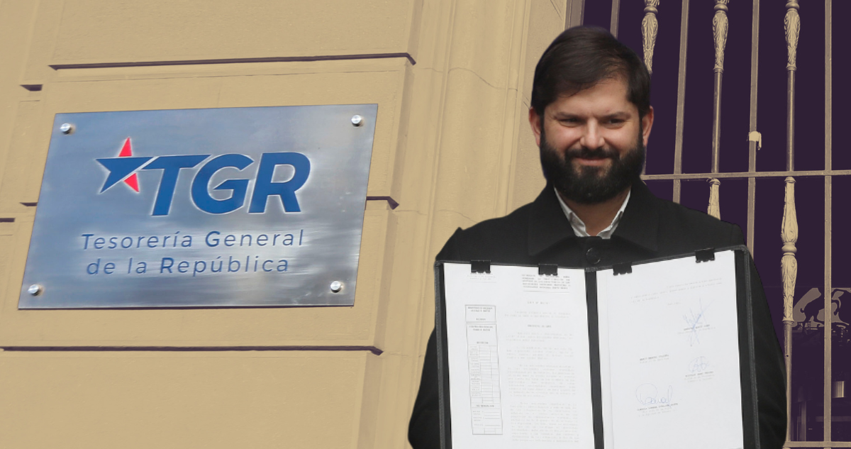 La ley promulgada por Boric que habría permitido a la TGR “agilizar” el embargo a deudores del CAE