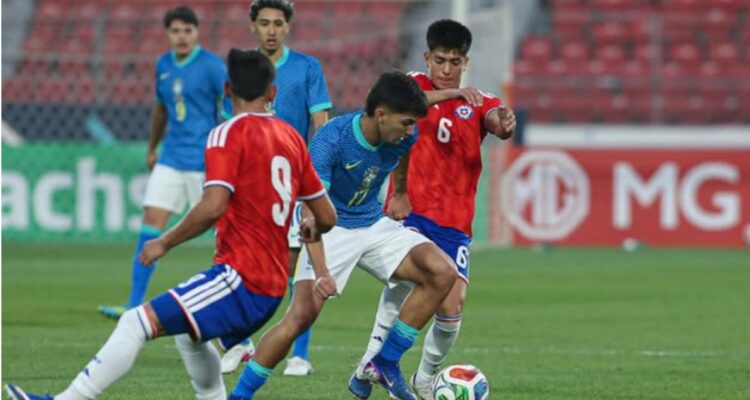 La Roja perdió con Brasil en amistoso en el estadio Nacional