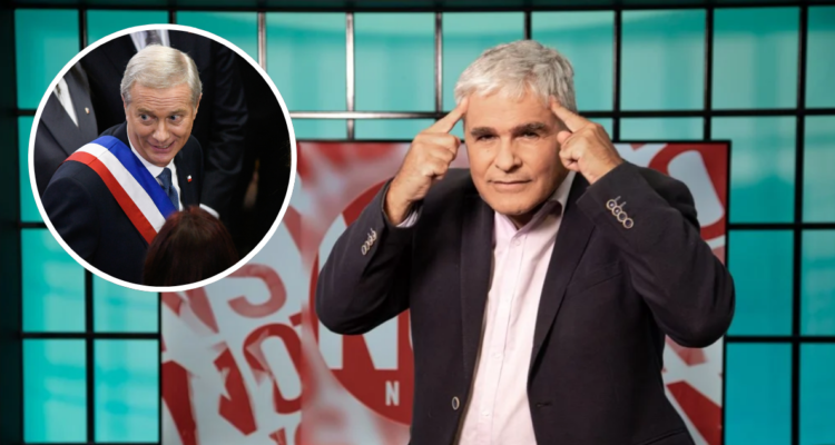 Nicolás Larraín y en miniatura José Antonio Kast