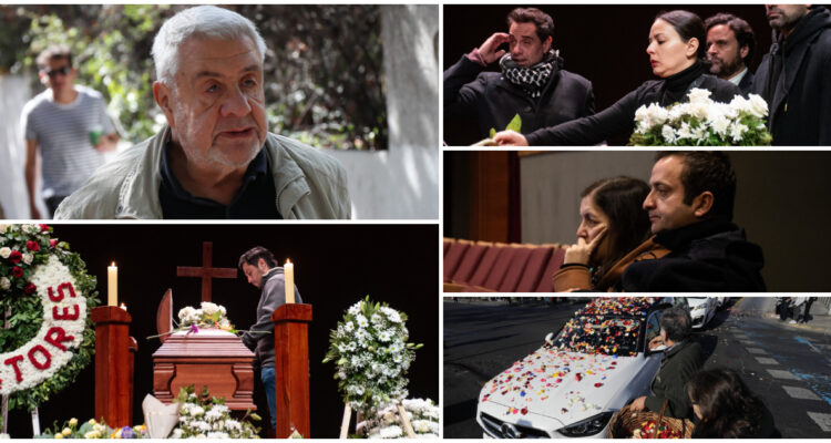 “Le debemos mucho a Julio Jung”: las postales del masivo y emotivo funeral del actor