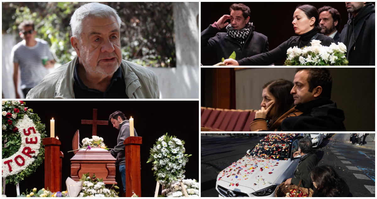 “Le debemos mucho a Julio Jung”: las postales del masivo y emotivo funeral del actor