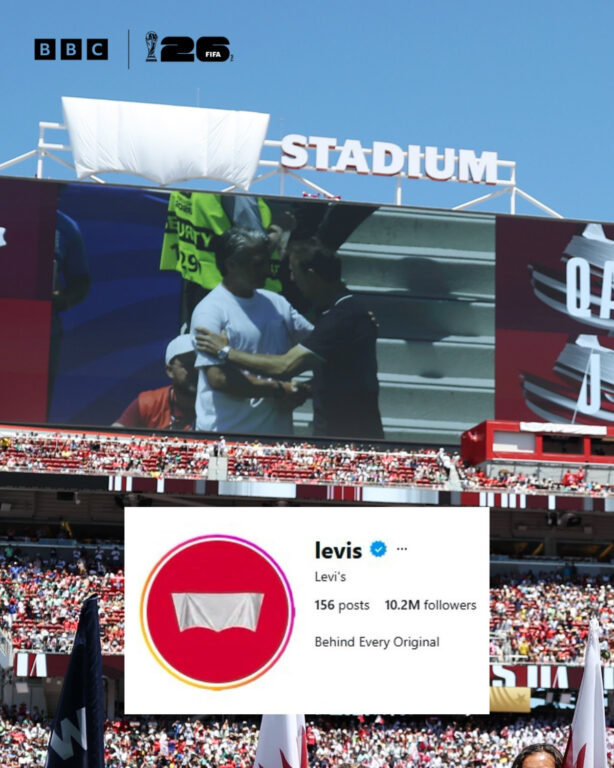 La genial respuesta de Levi's a la Fifa luego que taparan su logo en el Mundial
