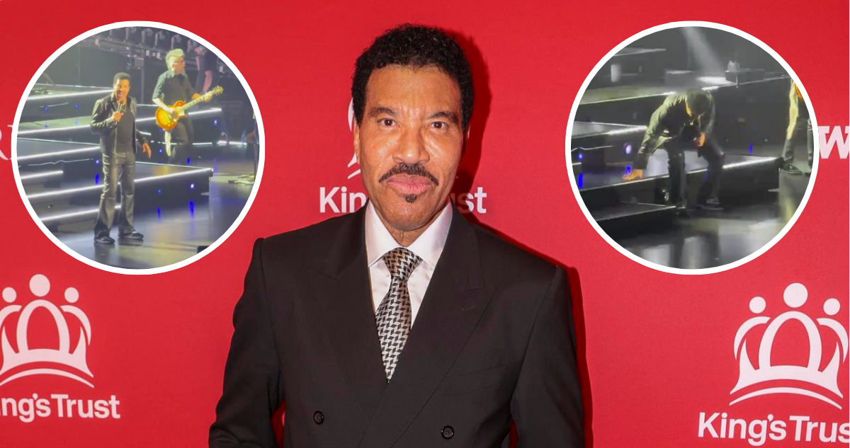 Lionel Richie en reciente concierto