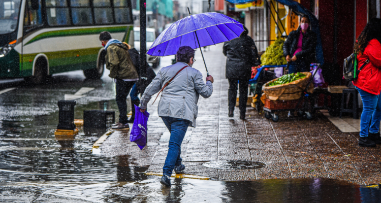 Hasta 60 milímetros de lluvia podrían caer en sectores de La Araucanía durante sistema frontal