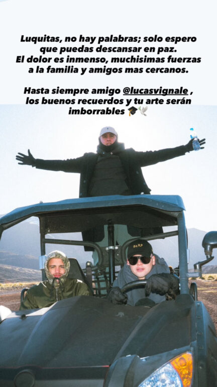 "El dolor es inmenso": Lucas Vignale, el director argentino que también falleció en la tragedia en Río