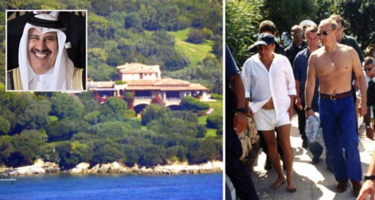 La familia real de Catar desembolsa millones de euros por la mansión “de las maravillas” de Berlusconi