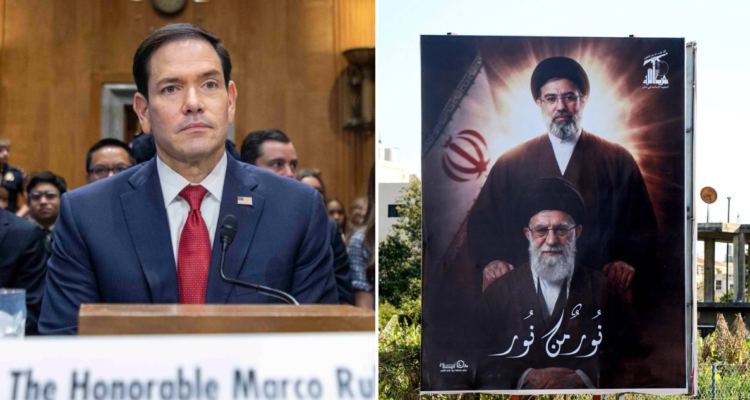 Marco Rubio por Mojtaba Jamenei