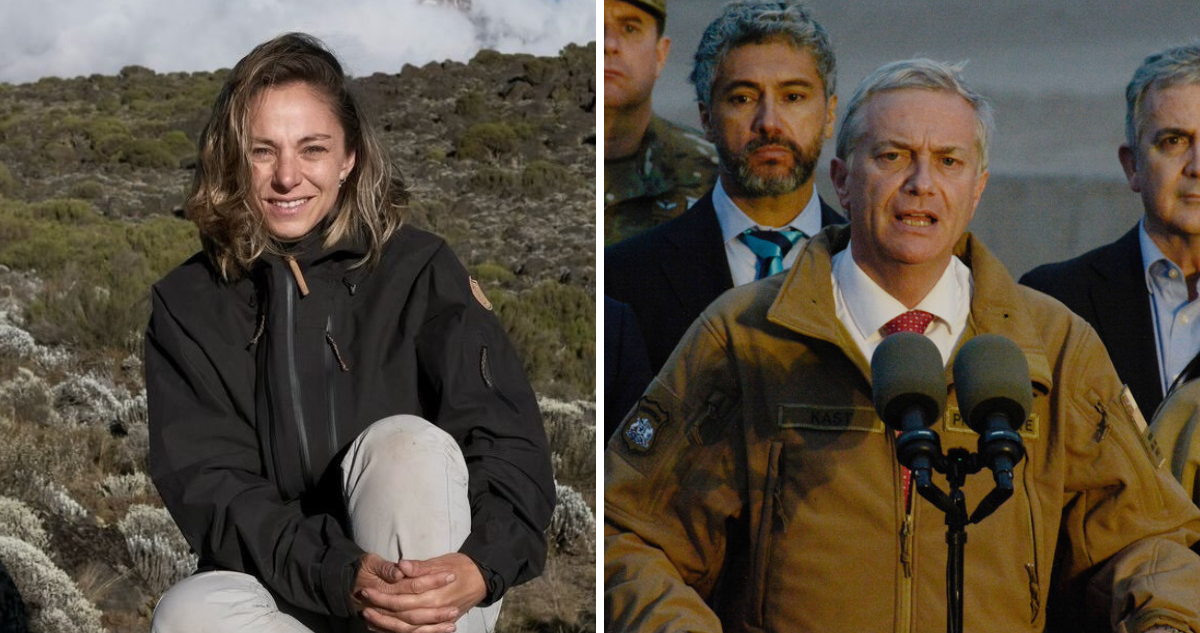 Mariana Derderían y José Antonio Kast