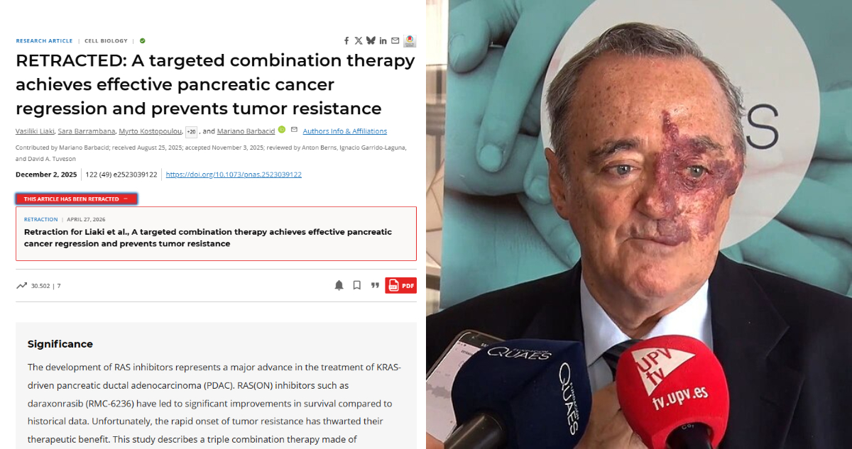 Foto de Mariano Barbacid y su estudio sobre el cáncer de páncreas
