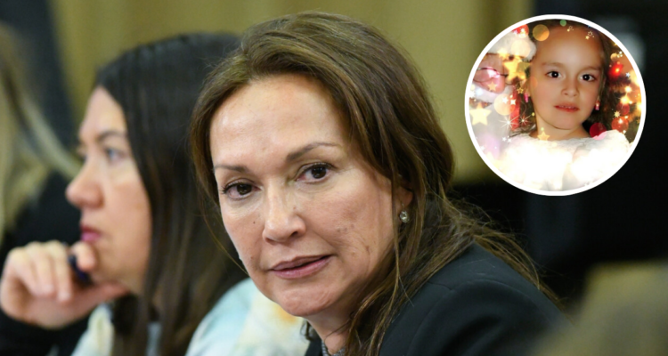 Marisela Santibáñez y su hija fallecida Rafaela