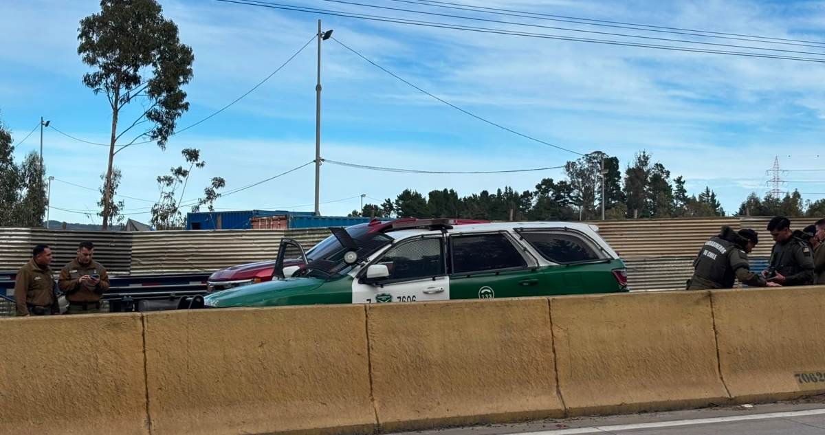 Masivo operativo en ruta La Pólvora