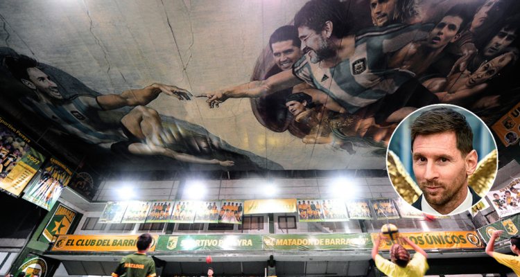 La Capilla Sixtina del Fútbol, en Buenos Aires, Argentina.