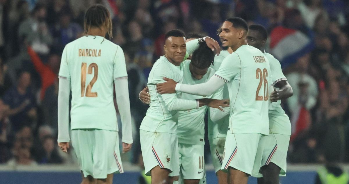 Michael Olise y un triplete para triunfo de Francia ante Irlanda del Norte