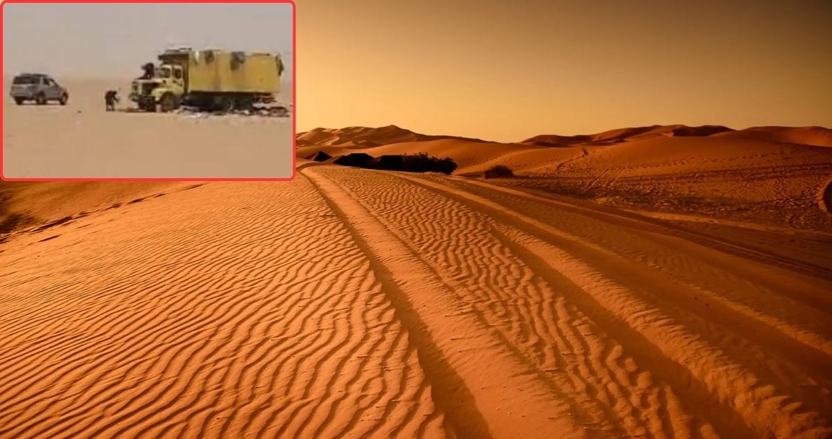 Panne fatal: Casi 50 hombres mueren de sed en la mitad del desierto del Sahara tras quedar varados