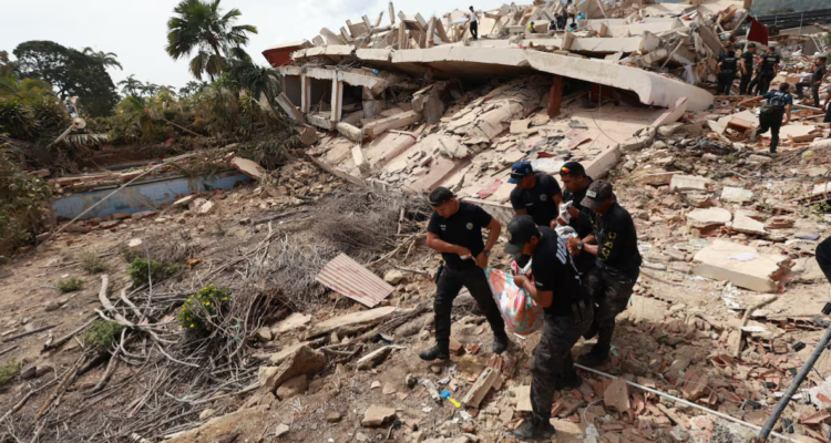 Muertos en terremoto en Venezuela