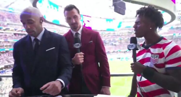 Ibrahimovic y Henry echaron al streamer Speed de transmisión en Mundial 2026.