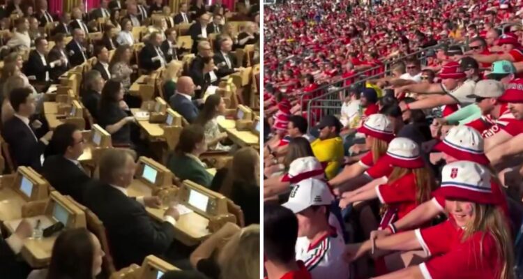 Parlamento de Noruega alentó a su selección en Mundial 2026.