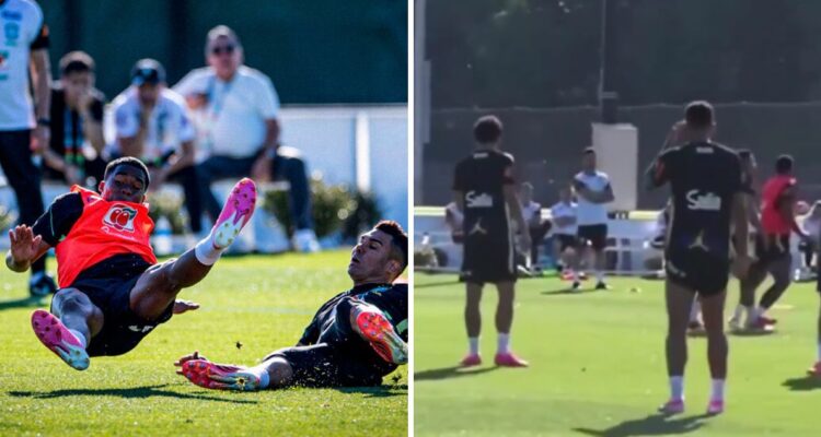 Patada de Casemiro a Endrick da qué hablar en Brasil antes del Mundial 2026.