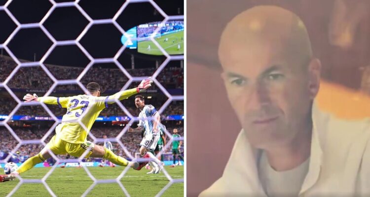 Zinedine Zidane sufrió con triplete de Messi a su hijo en Mundial.