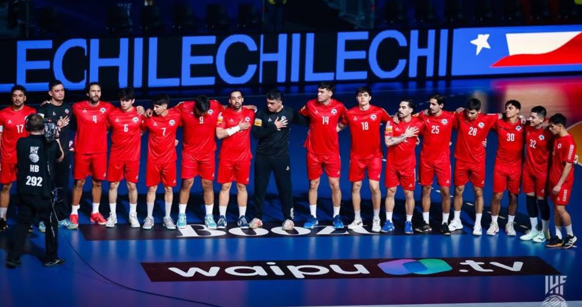 Chile conoció a sus rivales para el Mundial de Balonmano 2027.