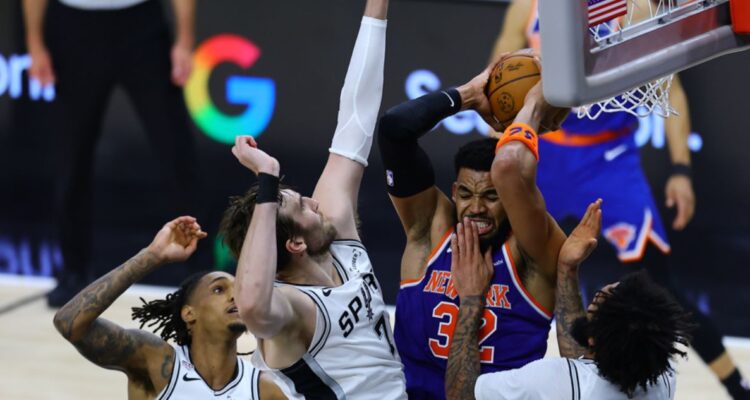 Los Knicks vencieron otra vez a los Spurs de visitante en la NBA